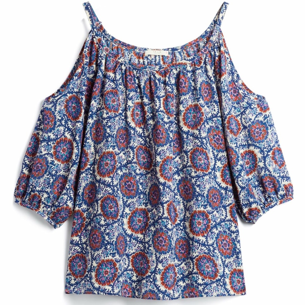 Le Lis cold shoulder blouse Stitch Fix